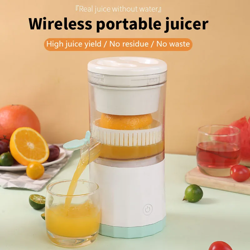 Portable USB Orange Juicer Rechargeable Multifunctional Household Juice  Machine Mini Juicer Cup Electric Juicer 45W Wireless - AliExpress