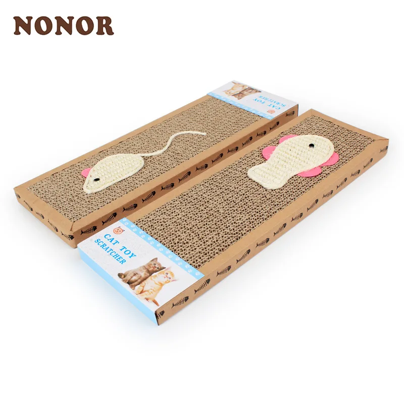 NOMOR 37*12 cm Katze Kratzbrett Matte Schaber Klaue Pfote Spielzeug Für Katze Scratcher Kätzchen Produkt Abreaktion möbel Schutz