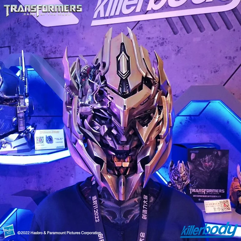 Transformers Megatron Cosplay Wearable Helmet The Same Voice