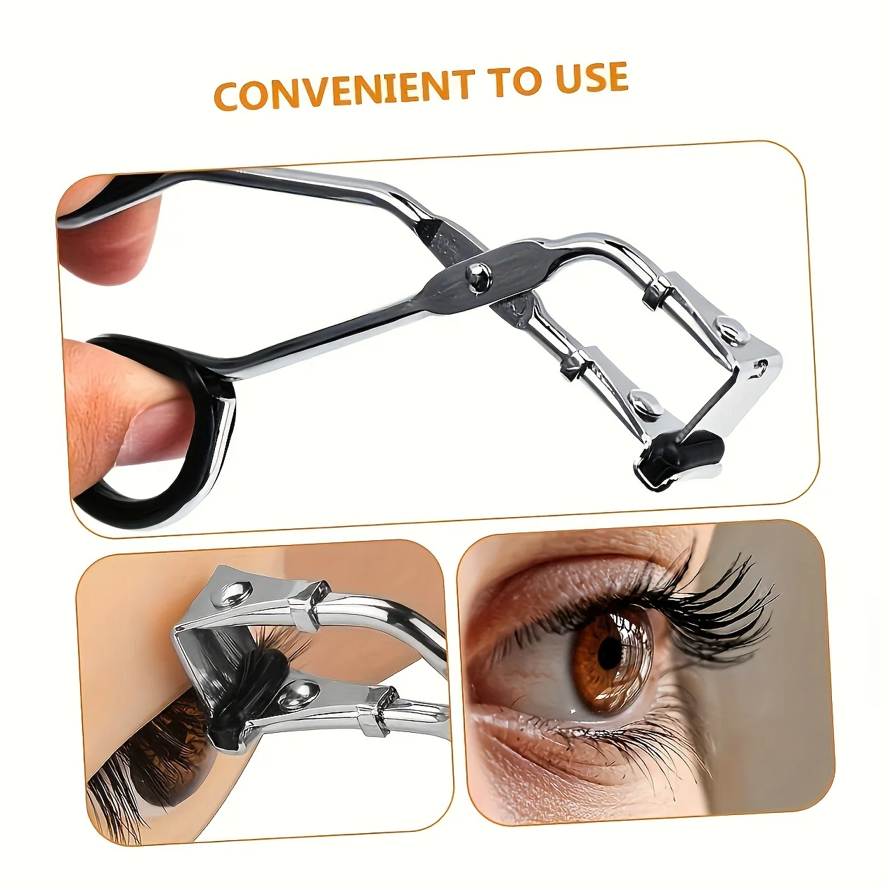 Eyelash Curler Mascara Tool Travel Curling Iron Portable Curling Iron Eyelash Comb Seperator Eyelashes Curler Heated Lash