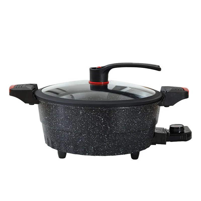 110V 220V 7L Micro Pressure Cooker Instant Heatint Electric Cooking Pot Household Non-stick Maifan stone Hotpot Boiler Steamer 3