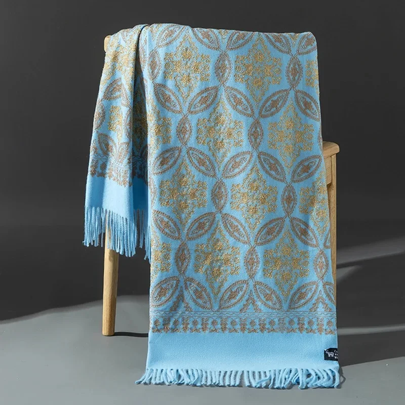 Golden Lily-Sky Blue