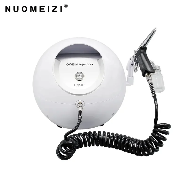Portable Facial Steamer Spray Nano Mist Sprayer Water Oxygen Jet Peeling Skin Care Injector Skin Moisturizing Spa Face Beauty