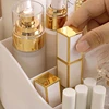 Large Capacity Plastic Cosmetic Storage Box Makeup Drawer Organizer Jewelry Nail Polish Desktop Sundries Pen Holder Container 4