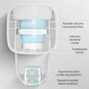 Automatic Dust-proof Toothpaste Dispenser Wall Mounted Stand Adults&Children Toothpaste Squeezer Holder Bathroom Accessories Set 4