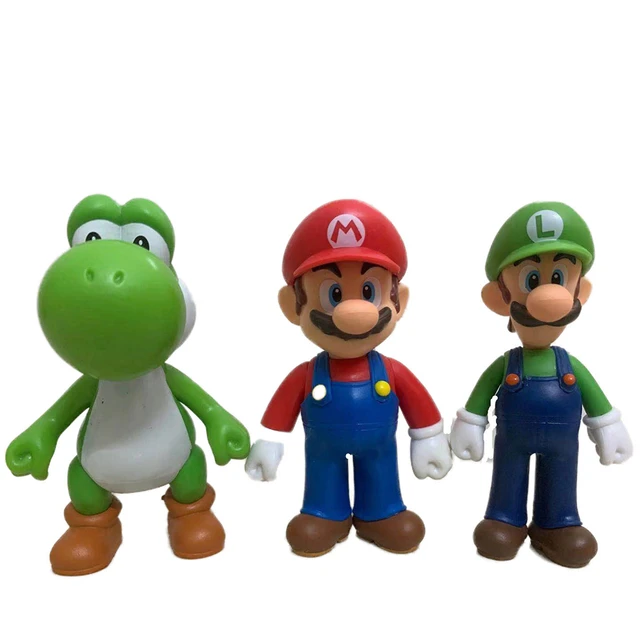 Modeling ready | Super Mario Bros. and Yoshi Figurines! ~ 3 in 1 Set!