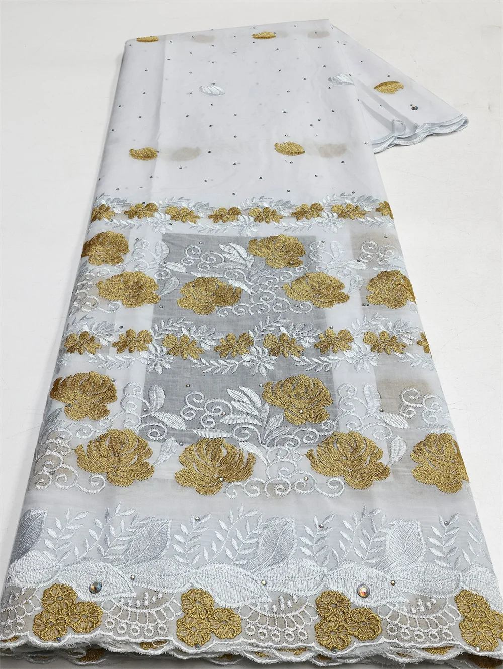 African Cotton Lace 2025 High Quality Swiss Voile Lace In Switzerland for Sewing Nigerian Women Evening Party Dresses