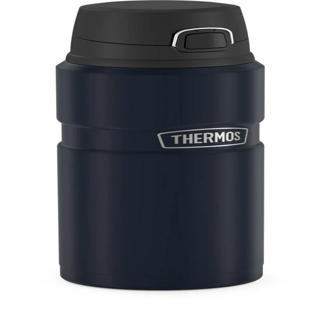 THERMOS Stainless King Vacuum-Insulated Drink Bottle, 24 Ounce, Midnight  Blue