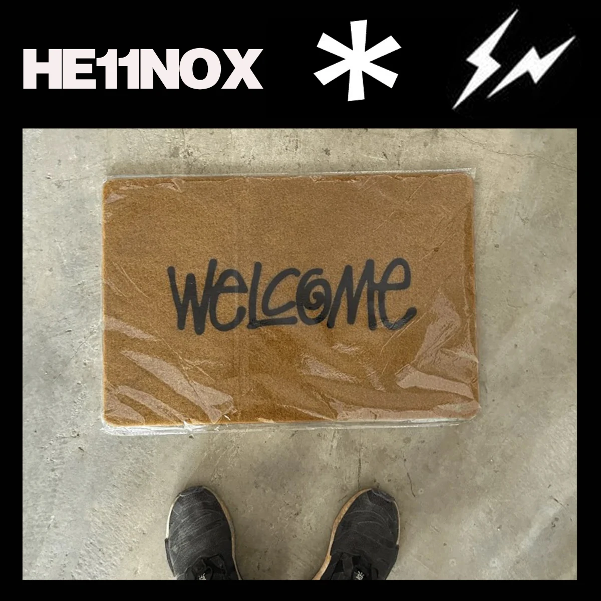 

Welcome letter carpet