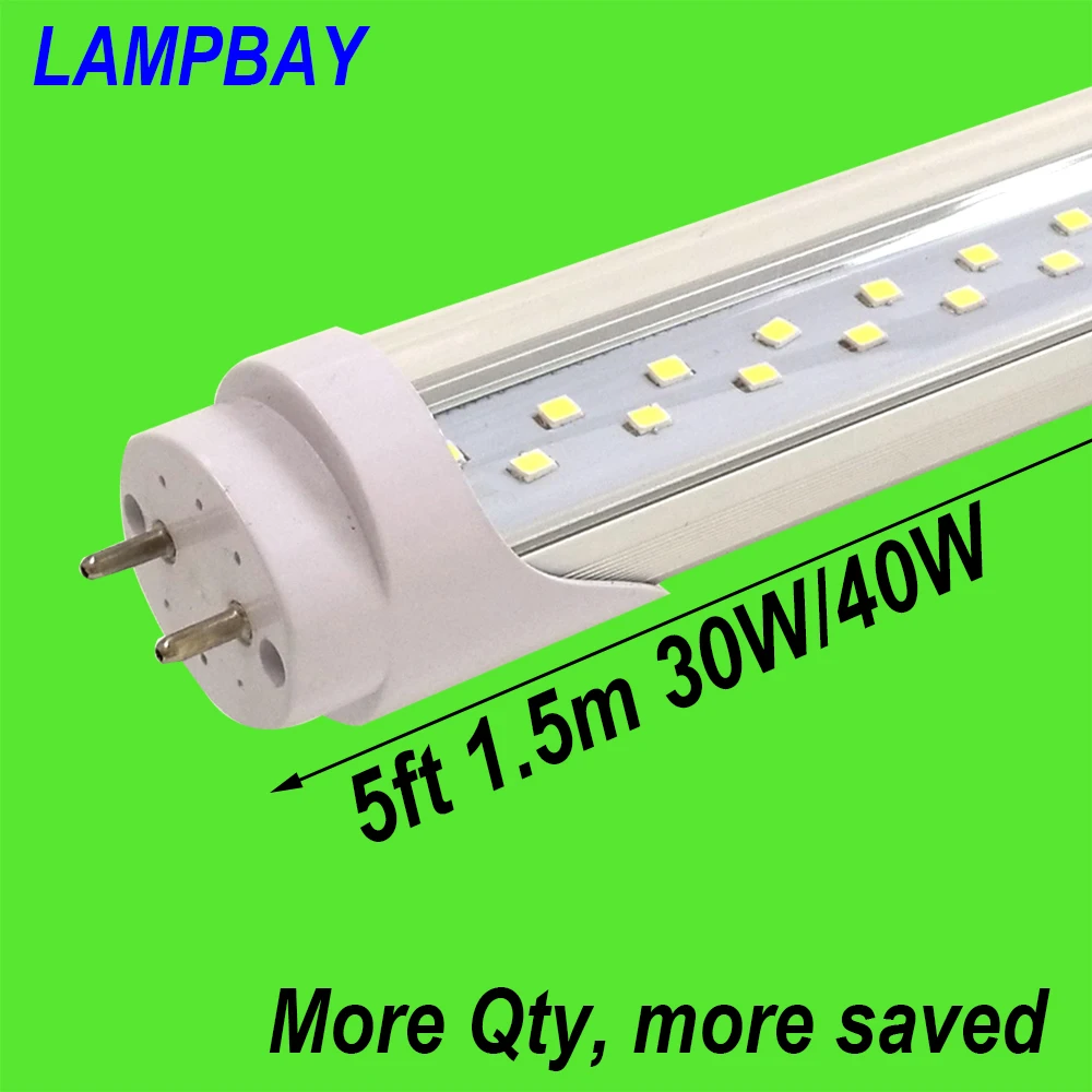 

Фонари с двумя рядами, флуоресцентная лампа Т8 G13, 60 дюймов, 1,5 м, 30 Вт, лм, 40 Вт, лм