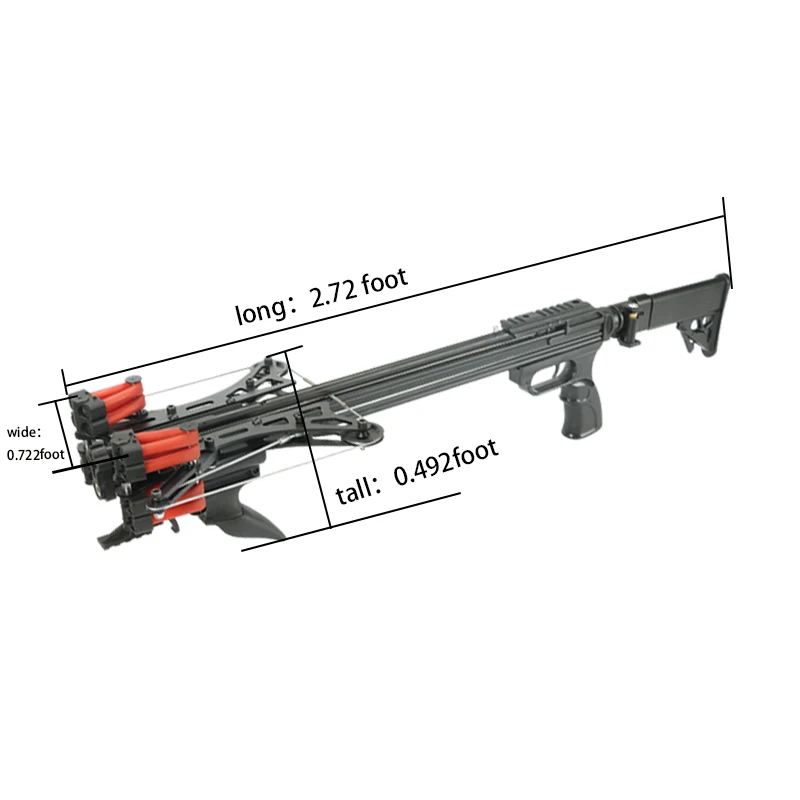 New Professional High-power Metal Laser Rubber Band Outdoor Hunting Slingshot