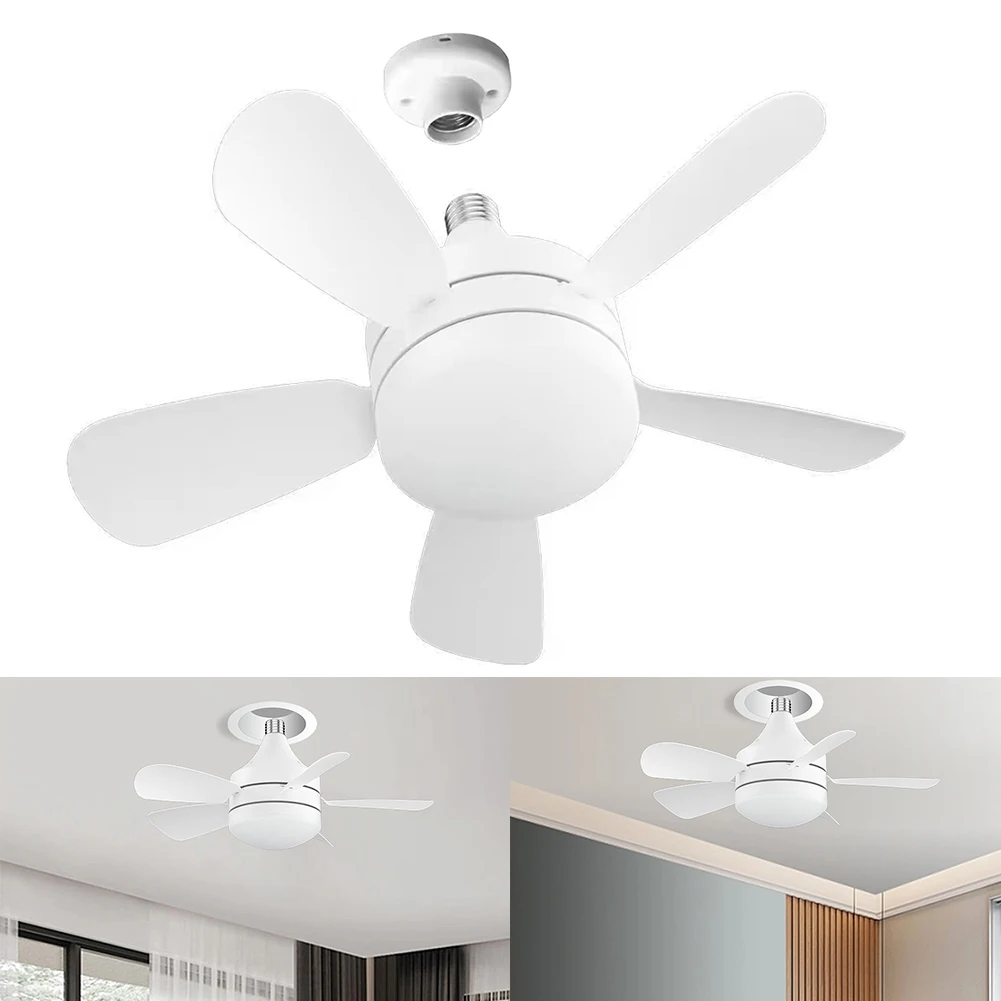 

Ceiling Fan with LED Light Dimmable Modern Ceiling Fan 3 Gear Speed Small Ceiling Fan 10.9 In for Porch Office Garage Restaurant