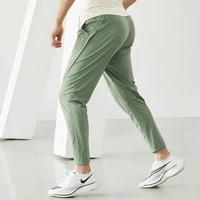 Pantalons de course pour hommes vêtements de Sport pantalons de survêtement de Jogging séchage rapide mince survêtement élastique pantalons de Fitness de gymnastique pantalons de Sport d'entraînement hommes 2