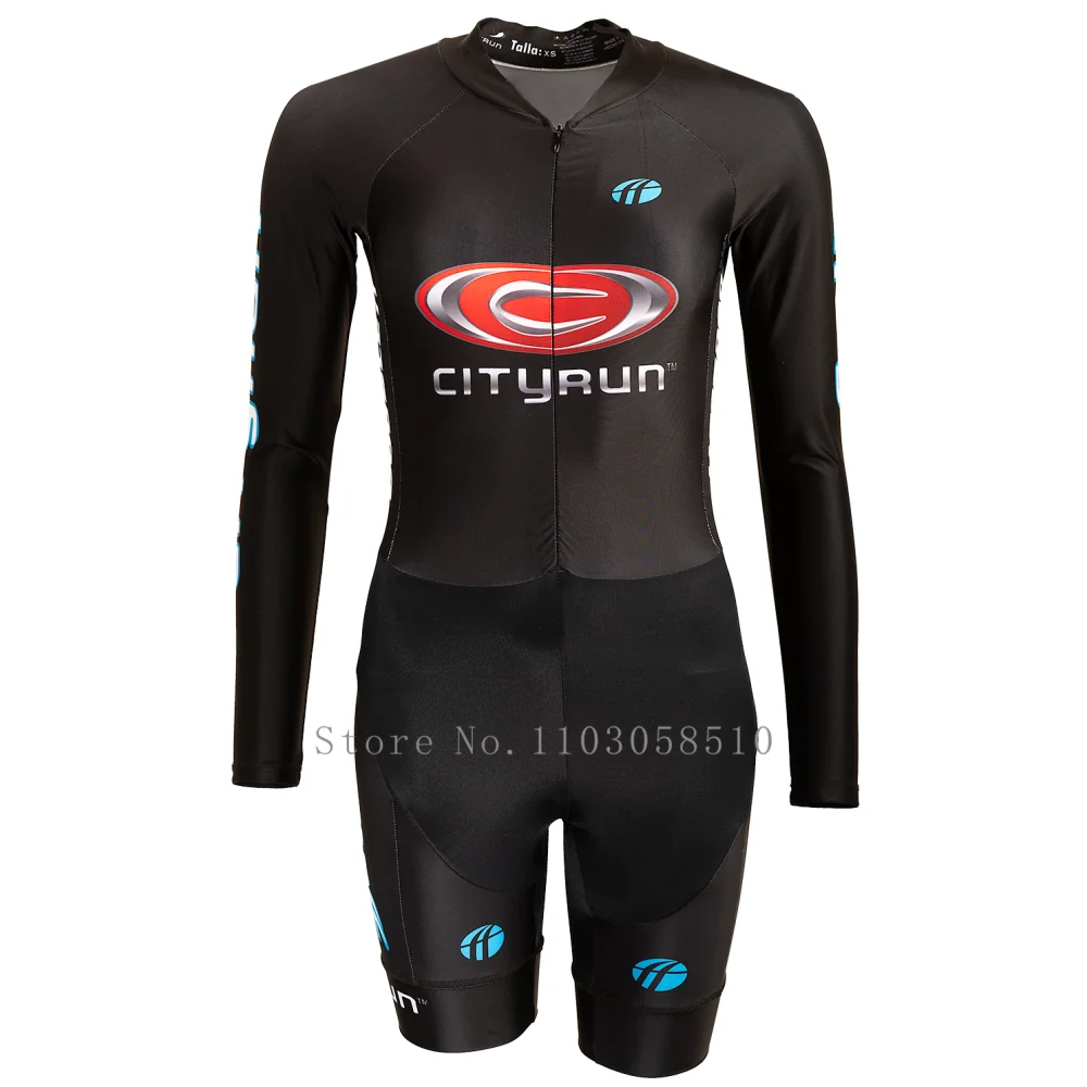 Cityrun  Inline Speed Skating Racing Suit Tights Team Speed Skating Triathlon Suit Ropa Ciclismo Tri Suit 인라인 스피드 스케이트 Ciclismo 6