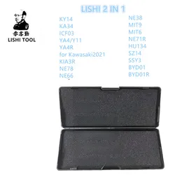 LISHI 2 - in - 1 Precision Pick and Decoder Tool (BYD01R)