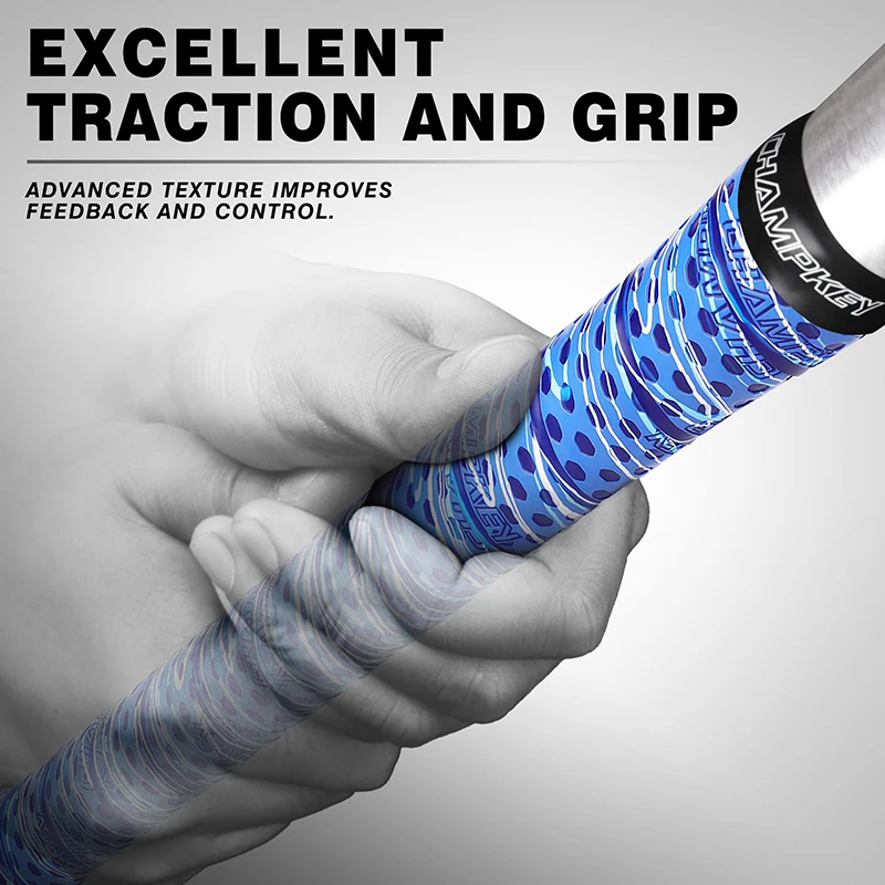 PU Baseball Bat Tapes Wrap 1.75mm Shock Absorption Multicolor Anti-slip Sport Accessoriess Bockey Cricket Softball Bat Grip 1Pcs