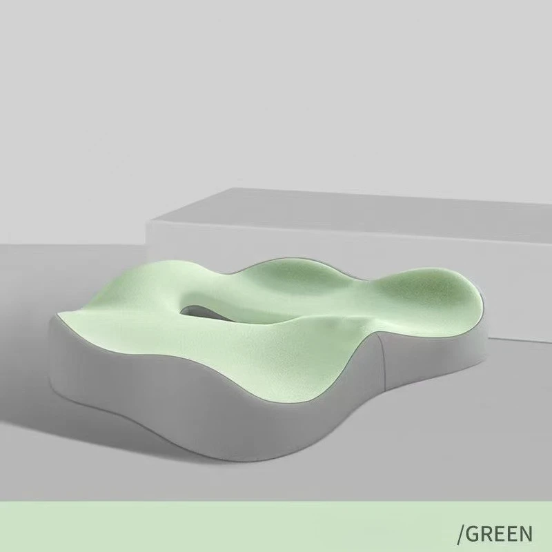 وسادة مقعد السيارة من إسفنج الذاكرة، وسادة دعم قطن...