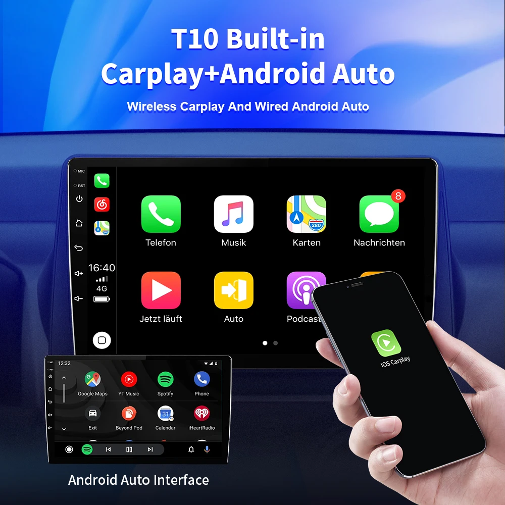 Android 2din Bilradio Til Buick Regal 2009-2013 - Opel Insignia 2008-2012,  Navigation, Carplay Autoradio - SEO-optimeret produkttitel på dansk