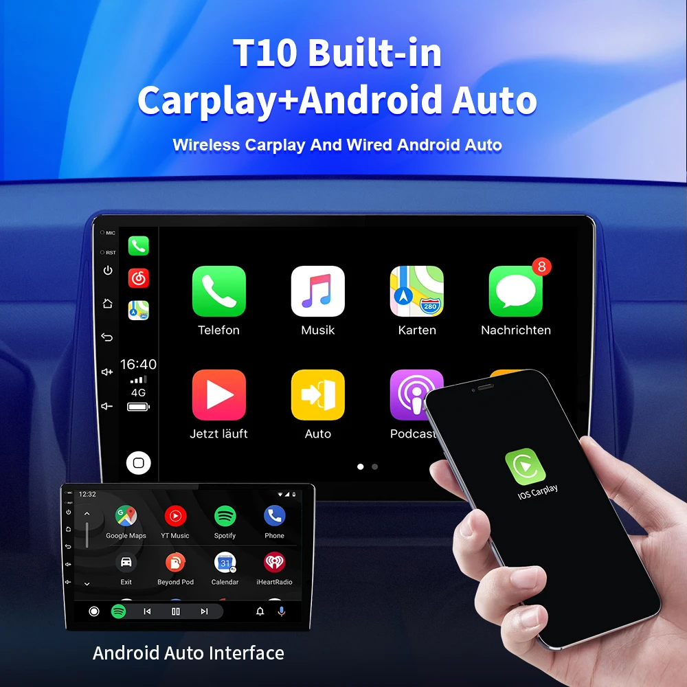 Car Radio For Toyota Aygo Peugeot 108 Citroen C1 2016-2020 Multimedia  Player Android 13 Auto Carplay GPS 5G WIFI 4G Autoradio - AliExpress