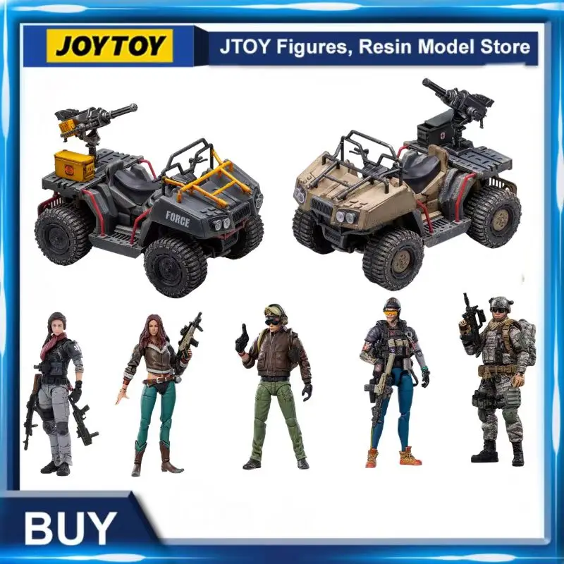 JOYTOY 1/18 Action Figure Wildcat ATV ABS Movable Chariot Model Toys Official Limited Edition