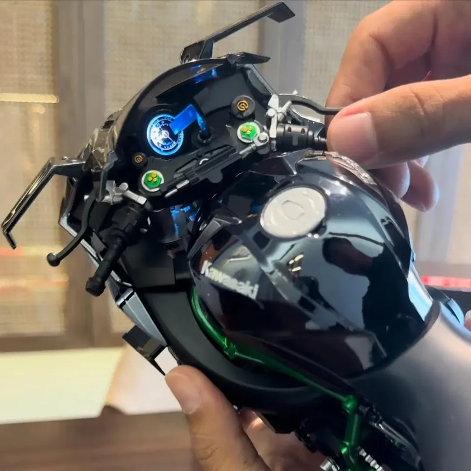 ZIG-ZOOM 2025新しいモデル1:6カワサキH2R合金 2025新モデル】1:6 カワサキ