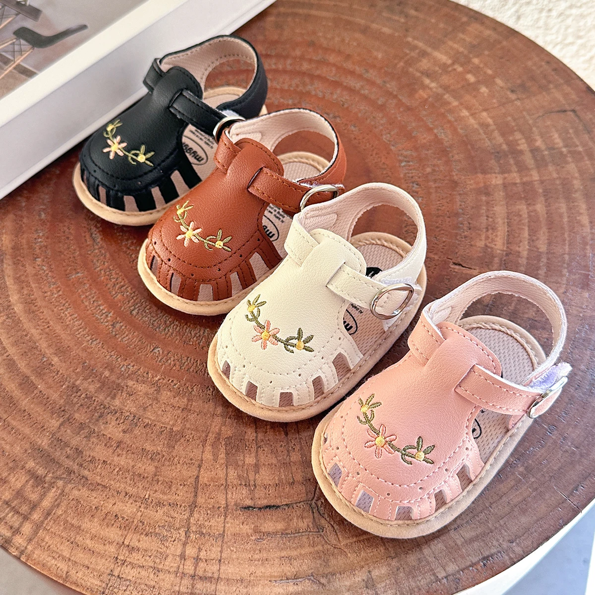 Toddler Shoes Tan Baby Girl Sandals Sonkpuel Summer Baby Boy Teddy