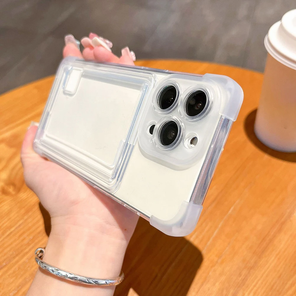 Silicone Card Slot Holder Case - Slim and Secure Card Storage Cover