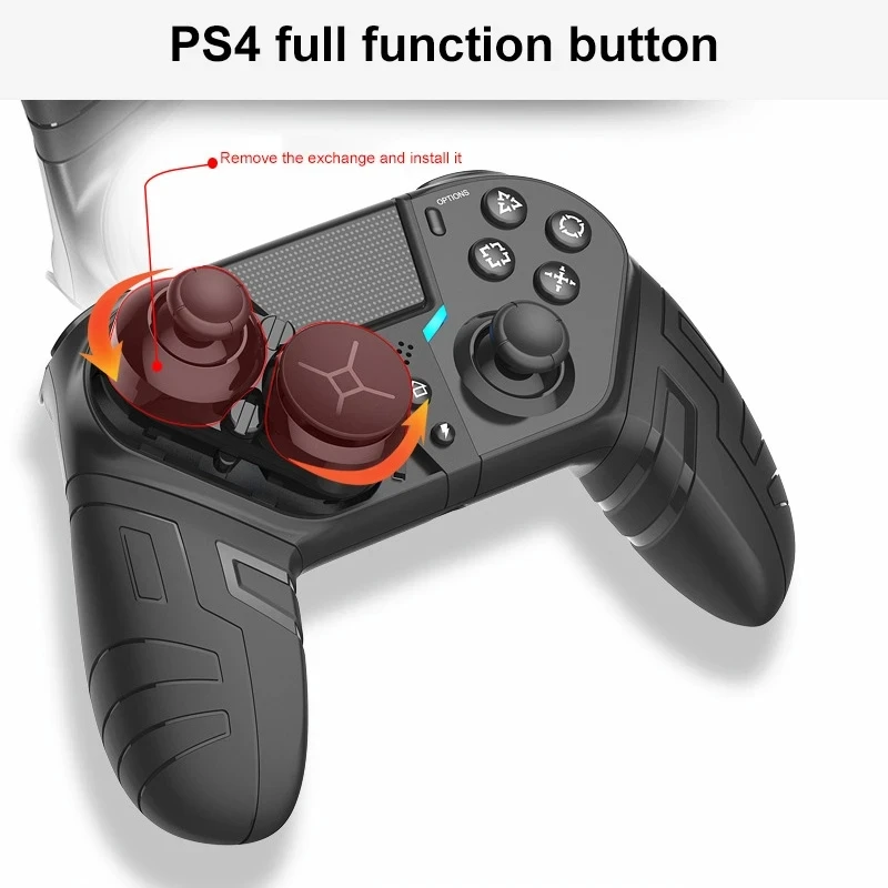 

Wireless Game Controller For PS4 Elite/Slim/Pro Console For Gamepad Joysticks With Programmable Back Button Turbo Controller