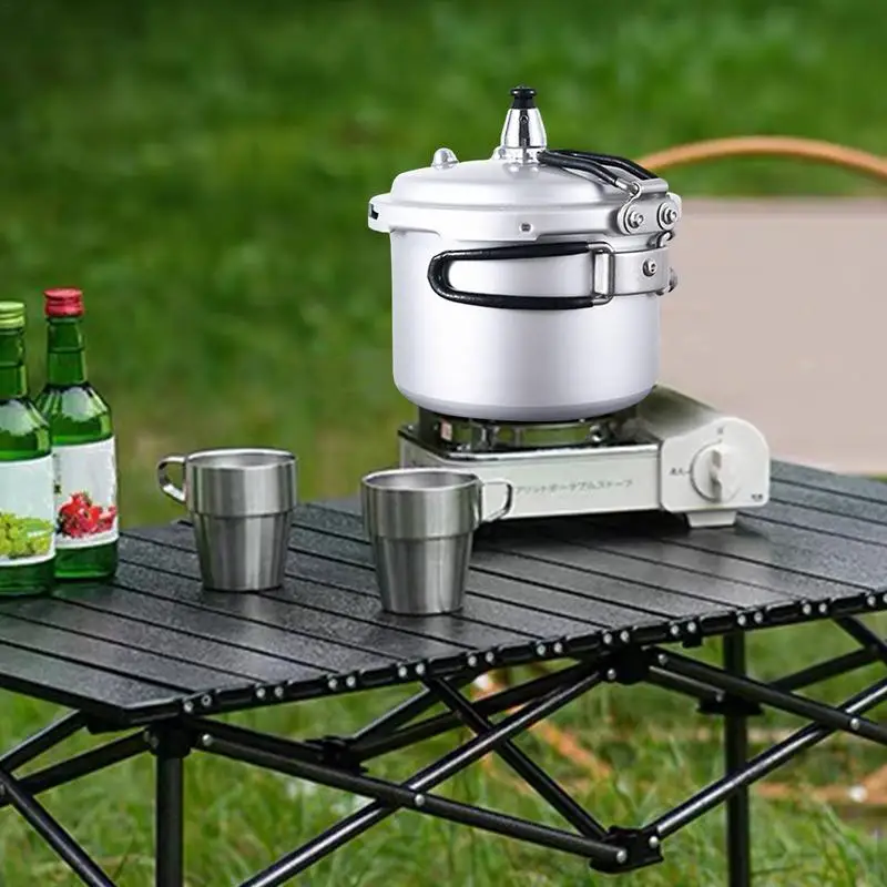 Portable Camping Pressure Cooker for Outdoor Cooking
