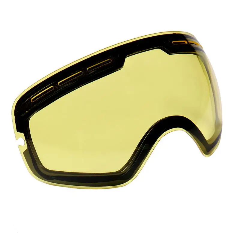 GOG-201 Lens Ski Goggles Lens Anti-fog UV400 Big Spherical Ski Glasses Snow Goggles Eyewear Lenses Replacement(Lens Only) 2