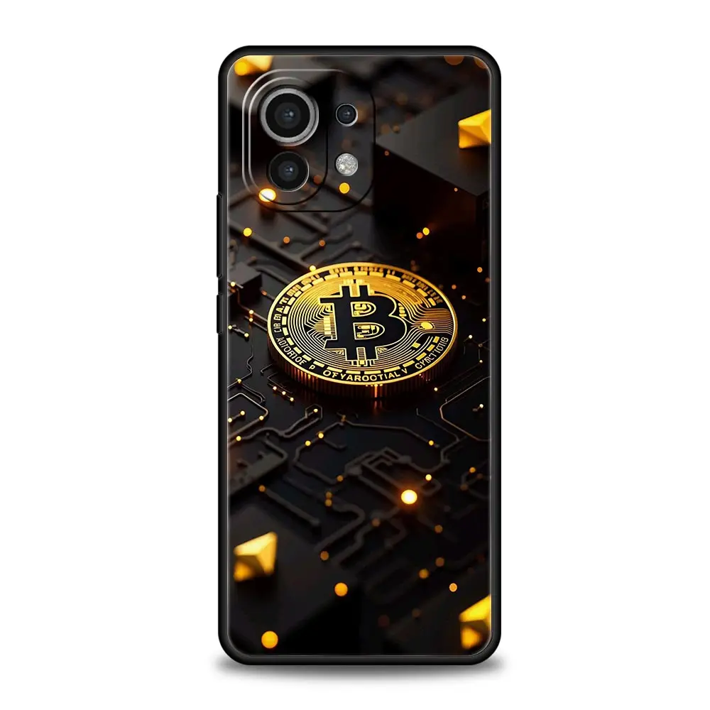 Luxury Bitcoin B Design Soft TPU Phone Case Cover