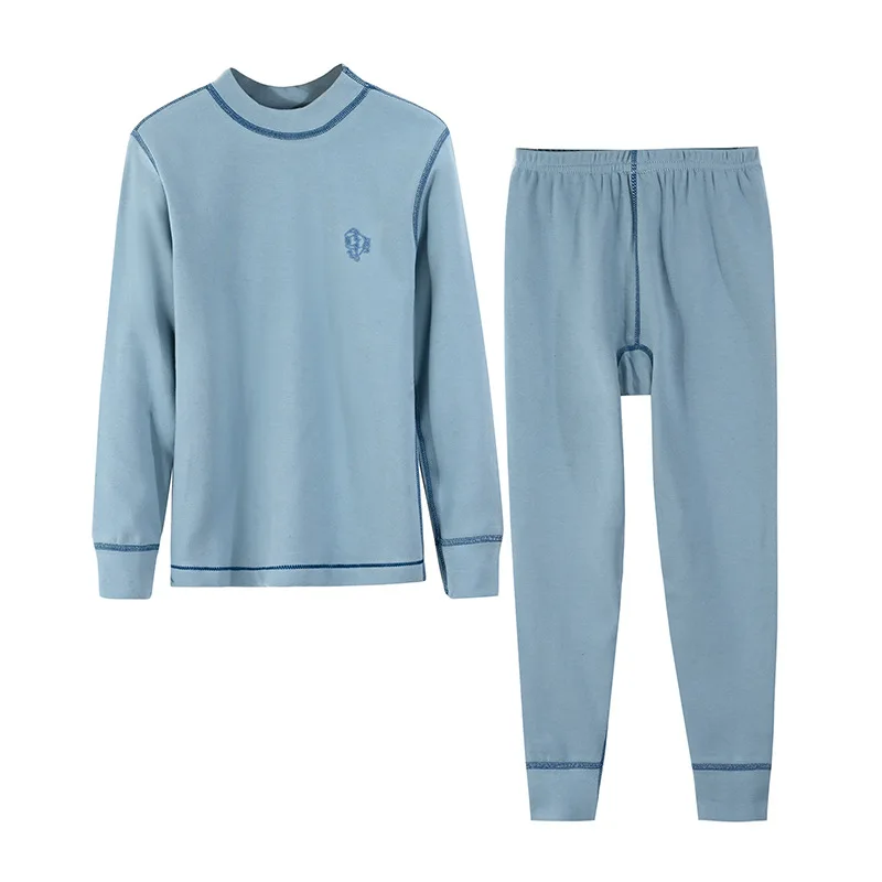 

Teen Boys Girls Thermal Underwear Set Cotton Autumn Winter Warm Uniset Clothing Set 16 17 18 Years Children Underwear Two Pieces