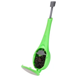 Deluxe Reusable Tea & Coffee Infuser with Built - in Plunger (18x4x2cm)