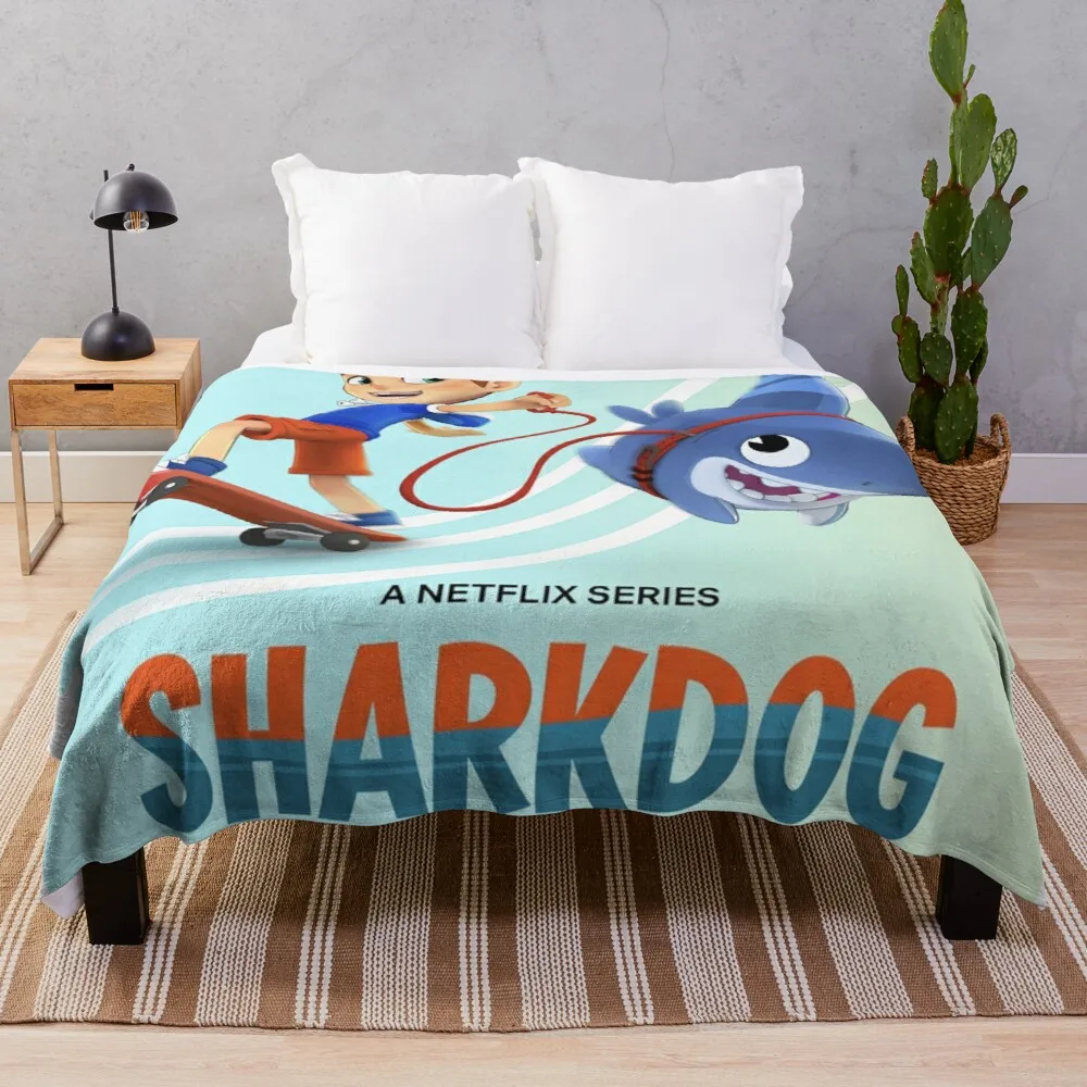 

Sharkdog Throw Blanket Luxury St Blanket Comfort Recieving Blankets