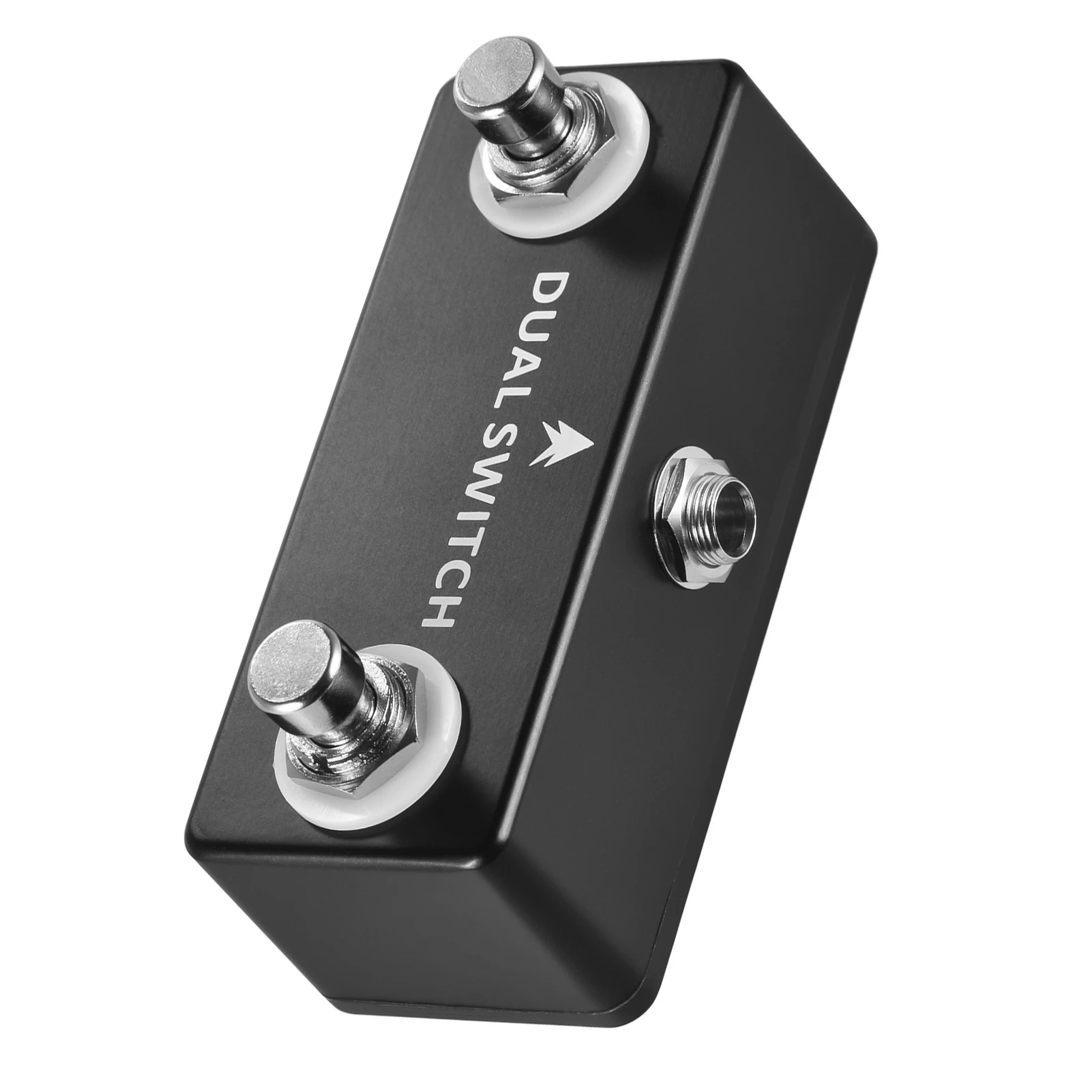 MOSKY Dual Switch Guitar Effect Pedal with Dual Footswitch Pure Buffer Full Meta