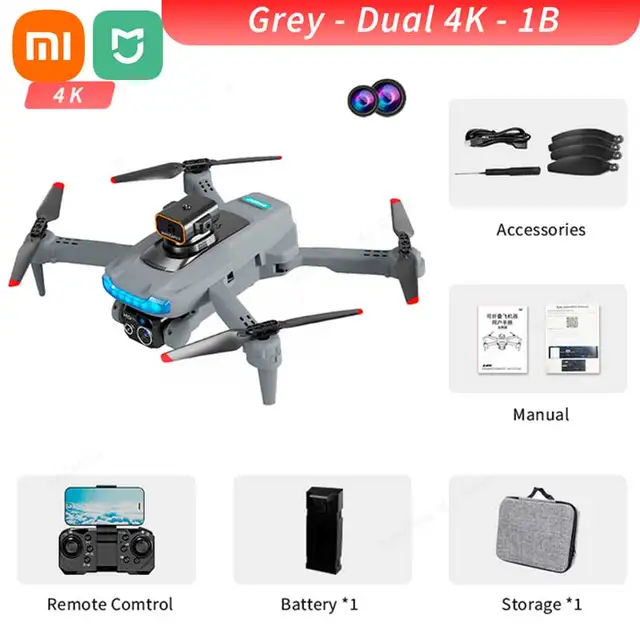 Drone MIJIA M5s 8K HD Double Caméra | FPV WIFI Pliable