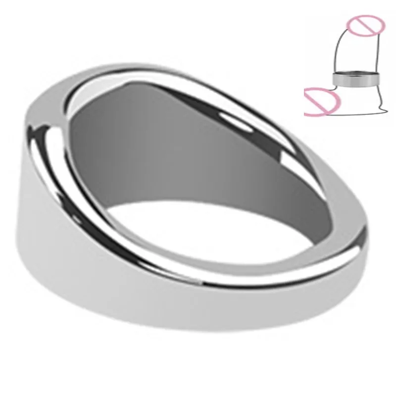 New Stainless Steel Cock Ring Smooth Glans Penis Rings For Men Adult ...