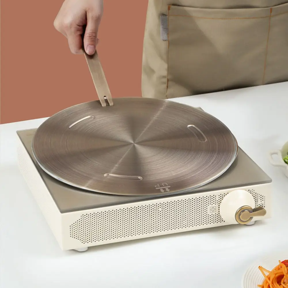 Description Picture 4 of itemKitchen Induction Cooker Heat Conduction Plate Stainless Steel Heat Diffuser Ring Plate Induction Cooker Stove Protector