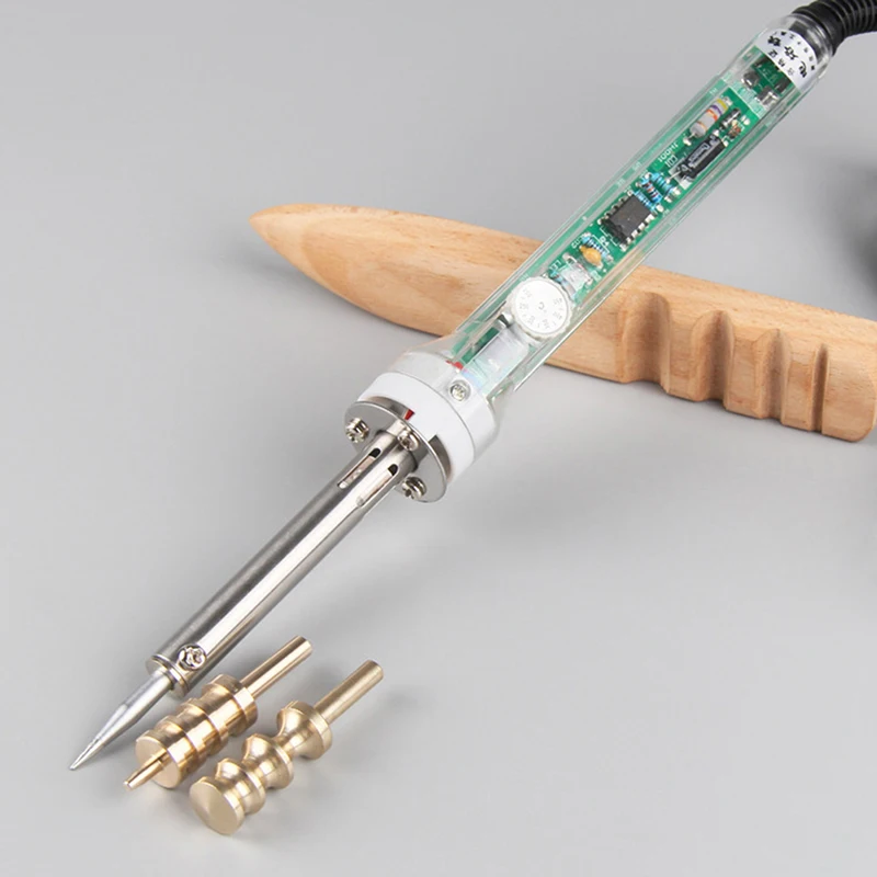 LeatherElectricBrassSolderSolderingIronTipToBurnTheEdge