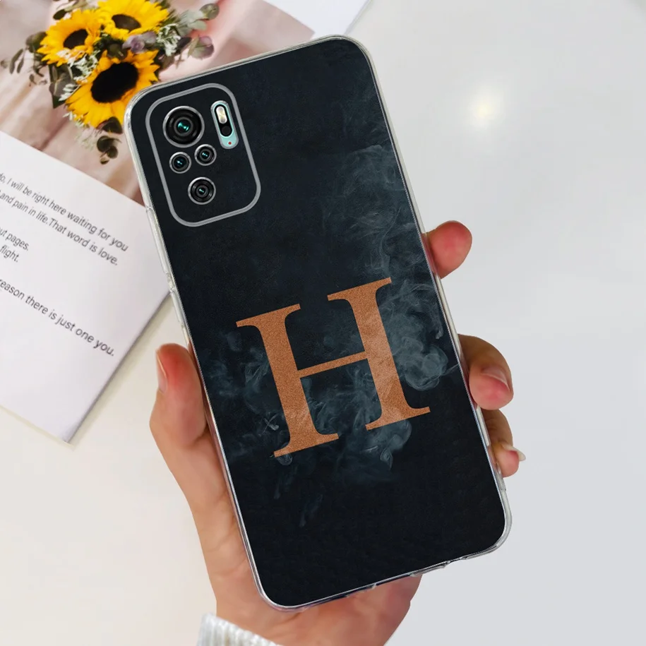 letter - black - H