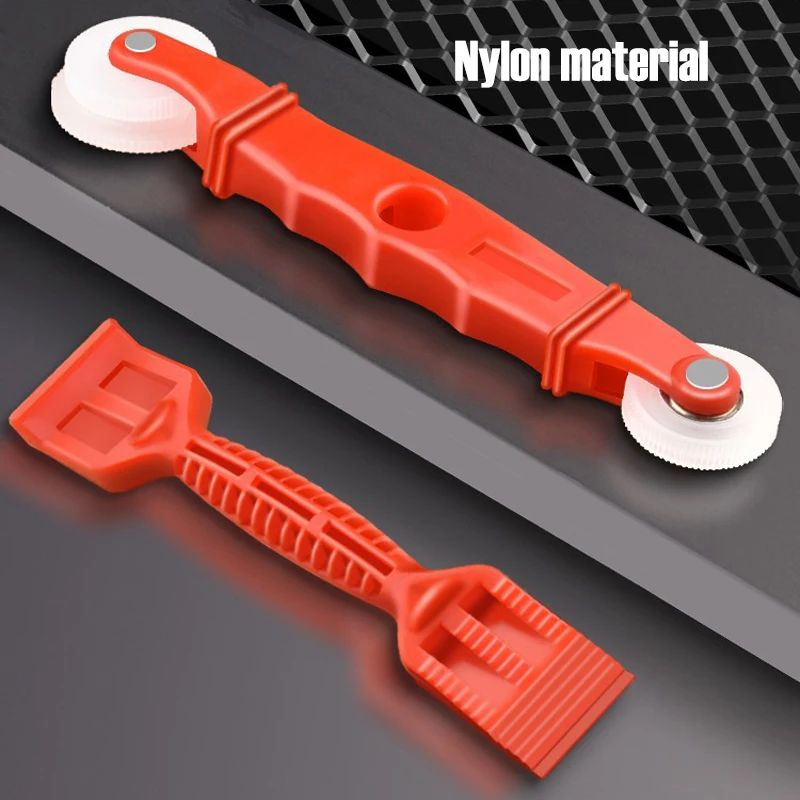 Door and Window Rubber Strip Installation Roller Wheel Shovel Nylon Material Screen Sealing Strip Press the Key Hand Tools