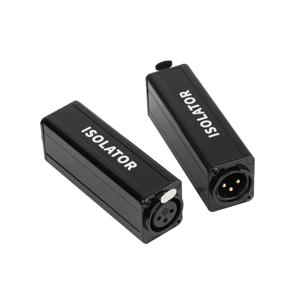 Professional Mono Common Ground Audio Isolator Acoustic Noise Filtering to Eliminate Current Sound Balancing Adapter
