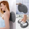 Foot & Back Scrubber Body Shower Brush Reusable Silicone Brush Foot Wash Mat Multifunction Sucker Wall Mat Foot Bathing Tool 2