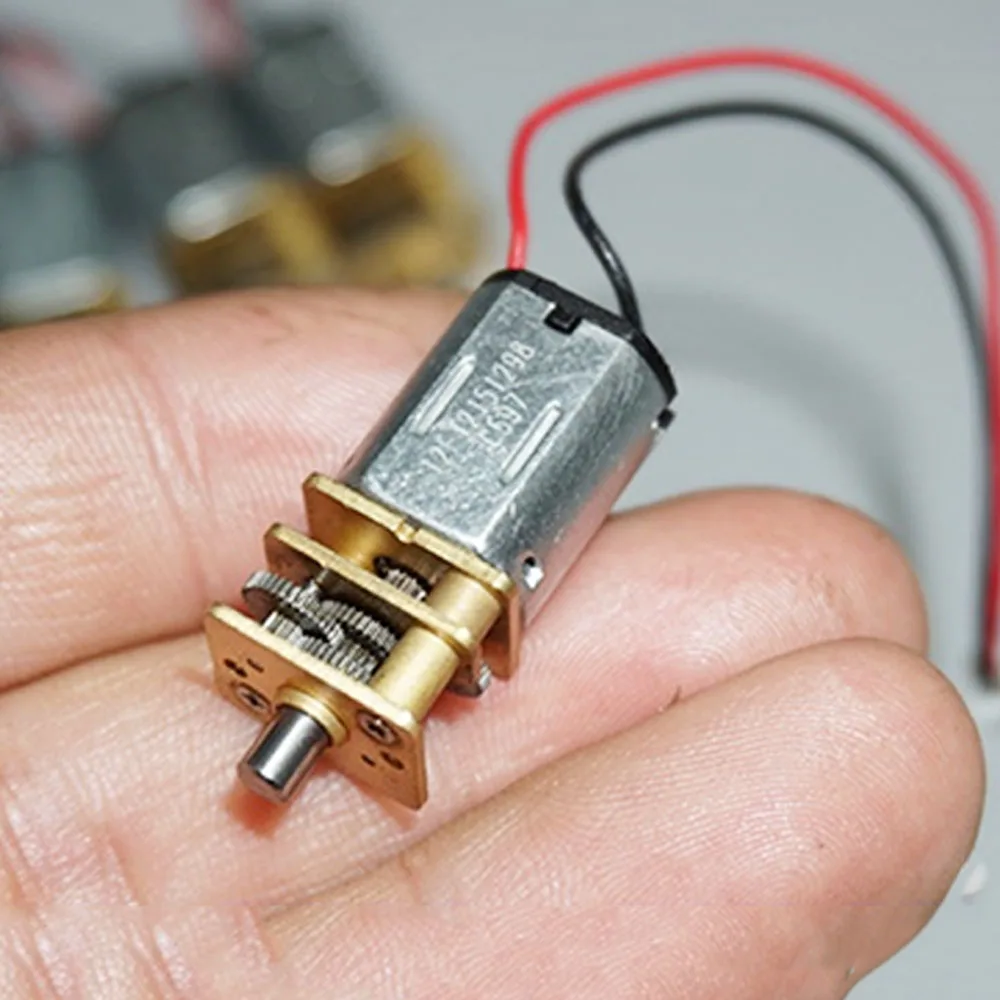 Micro Mini N20 Gear Motor Dc 3V 3.7V 5V Electric Slow Speed Reducer High Torque Precision For Robot Smart Car Electronic Lock