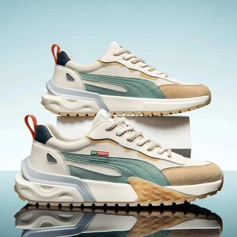 

Кроссовки мужские дышащие, модные туфли для тренировок, тенниса, роскошная повседневная обувь