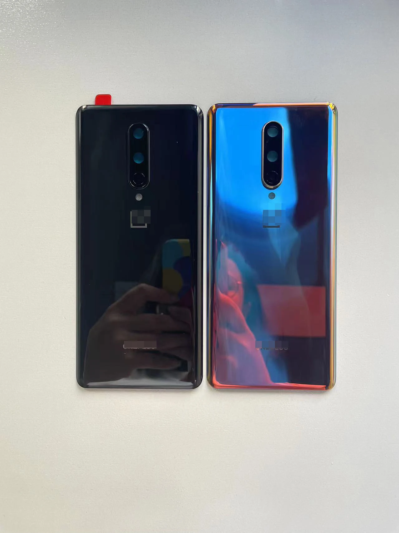 OnePlus 8 용 후면 유리 커버, 배터리 커버, 하드 백 문짝 뚜껑, 후면 하우징 패널 케이스, 카메라 렌즈 교체,  신제품