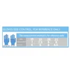 1 Pair(2Pcs) Anti-slip Golf Gloves Women's Left and Right Hand Soft Breathable Pure Sheepskin Gloves for Lady Female 18/19/20/21 6