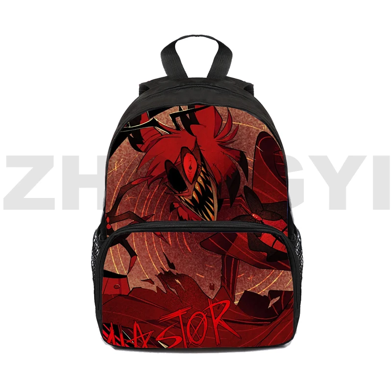 

Горячая продажа Аниме Харадзюку хазбин рюкзак студентов 12/16 Мини Рюкзак детский сад отель Мультфильм школьный рюкзак для мальчиков и девочек