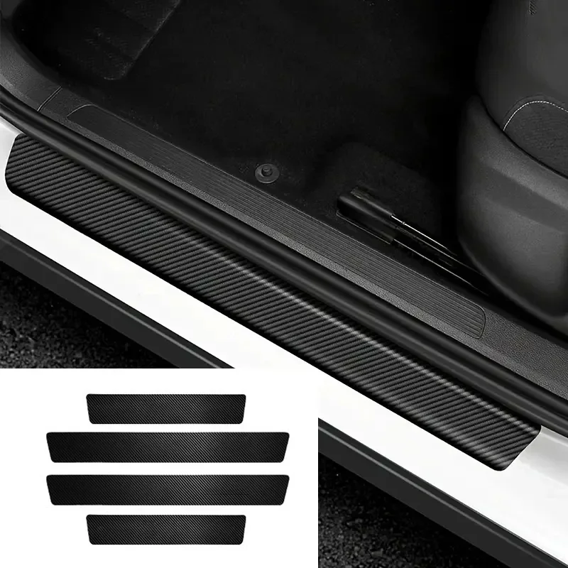 Koolstofvezel Auto Deurdrempel Beschermer 4 Stuks Voor BMW X5 G05