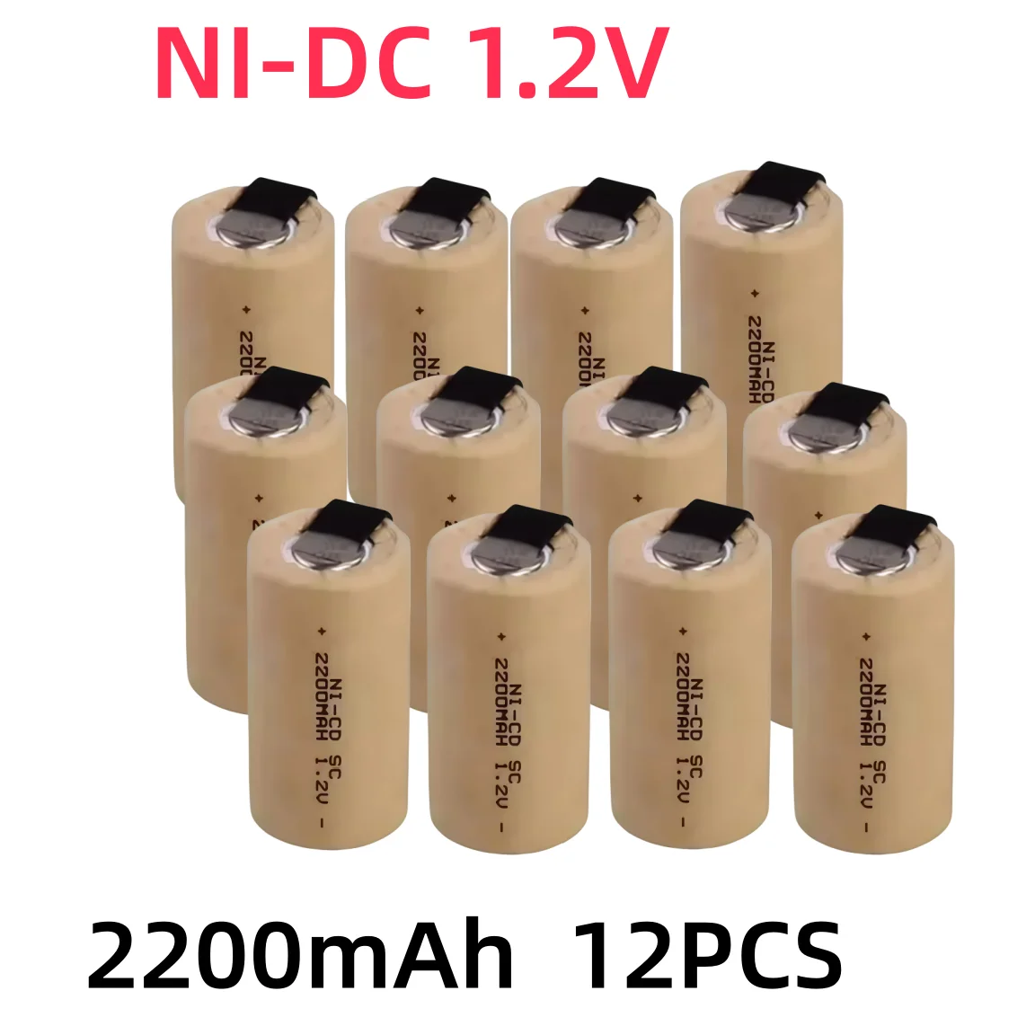 12PCS battery